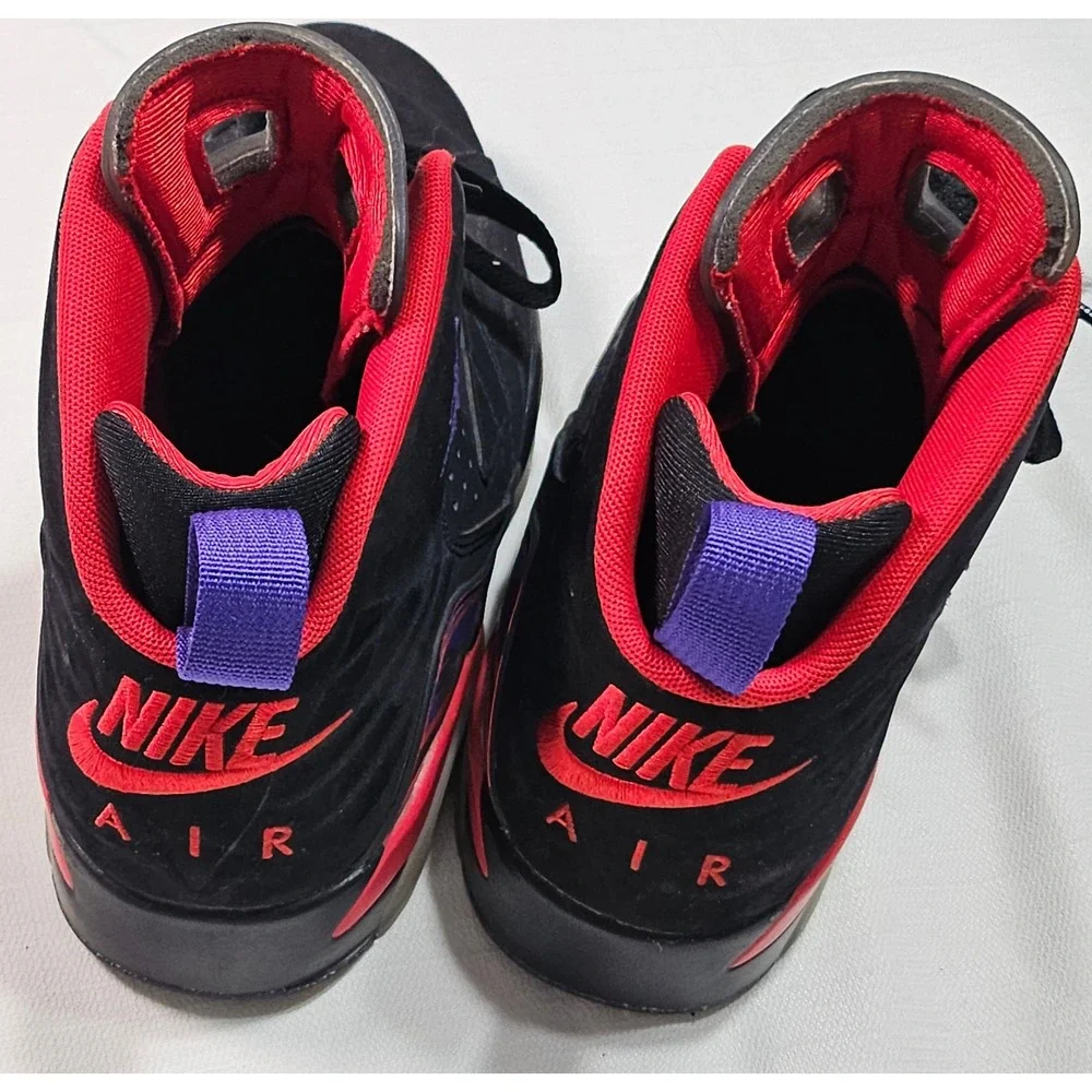 Air Jordan 6 Retro Black Red Purple‎ Basketball Shoes Men's 7.5 US DZ4475 006